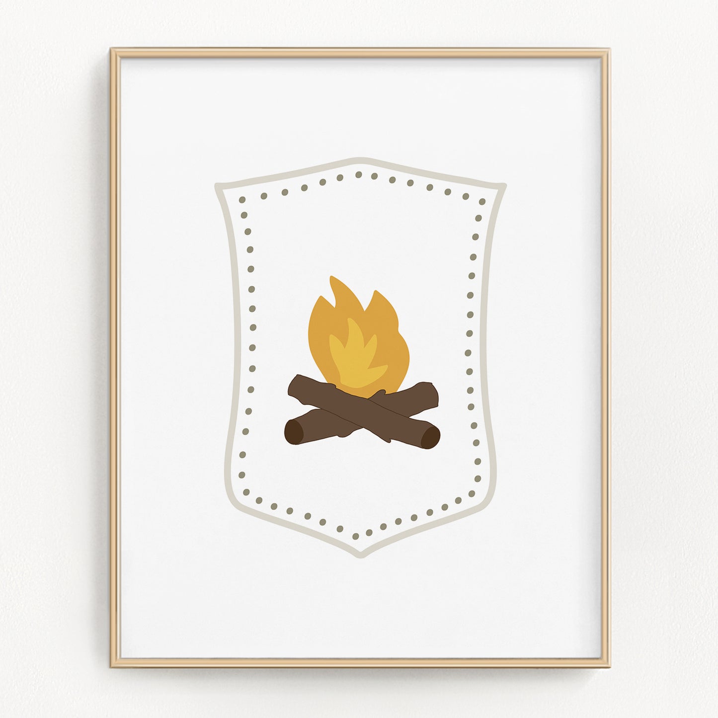 Adventure Badge Art Prints (Set of 4)