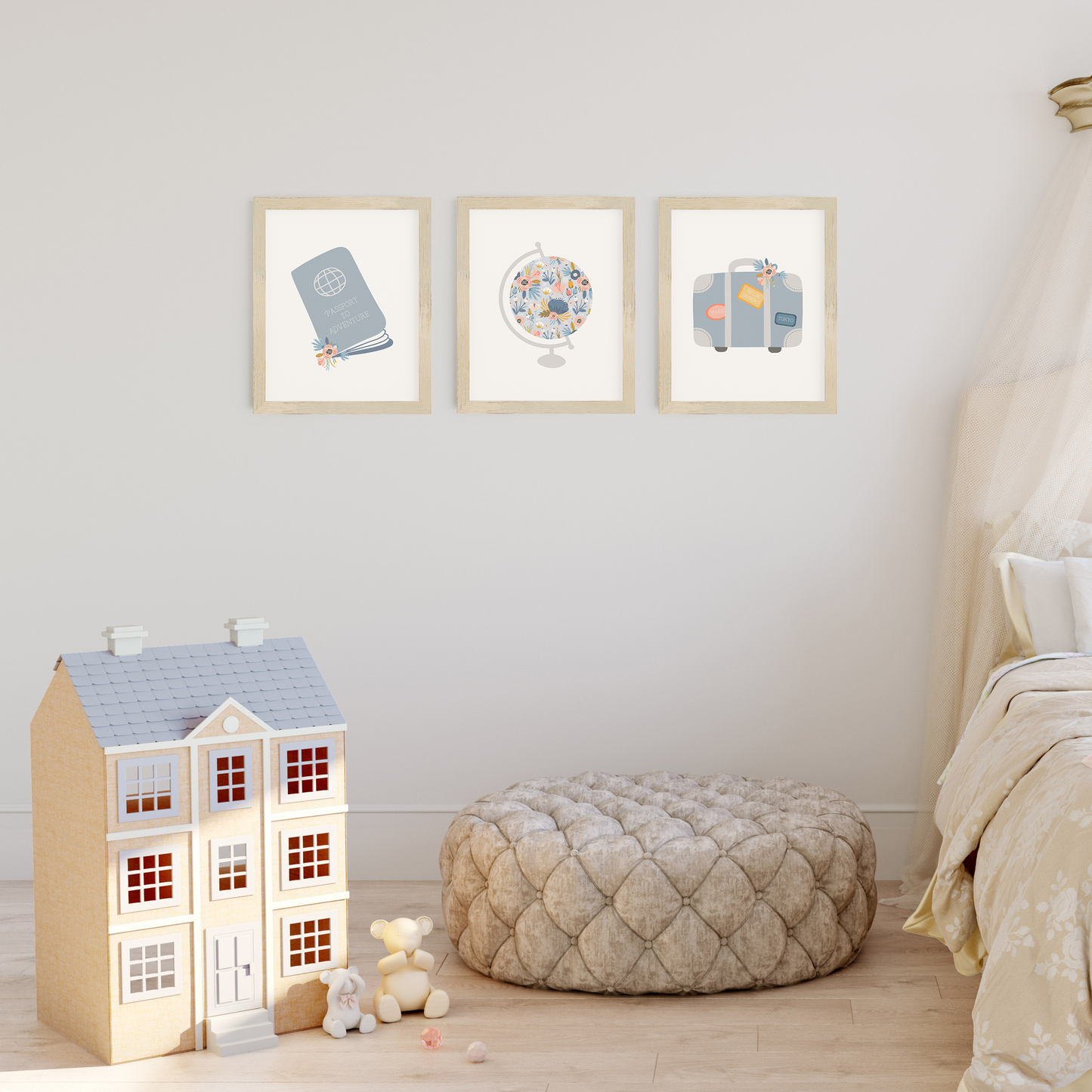 Travel Trio Art Prints (Set of 3)