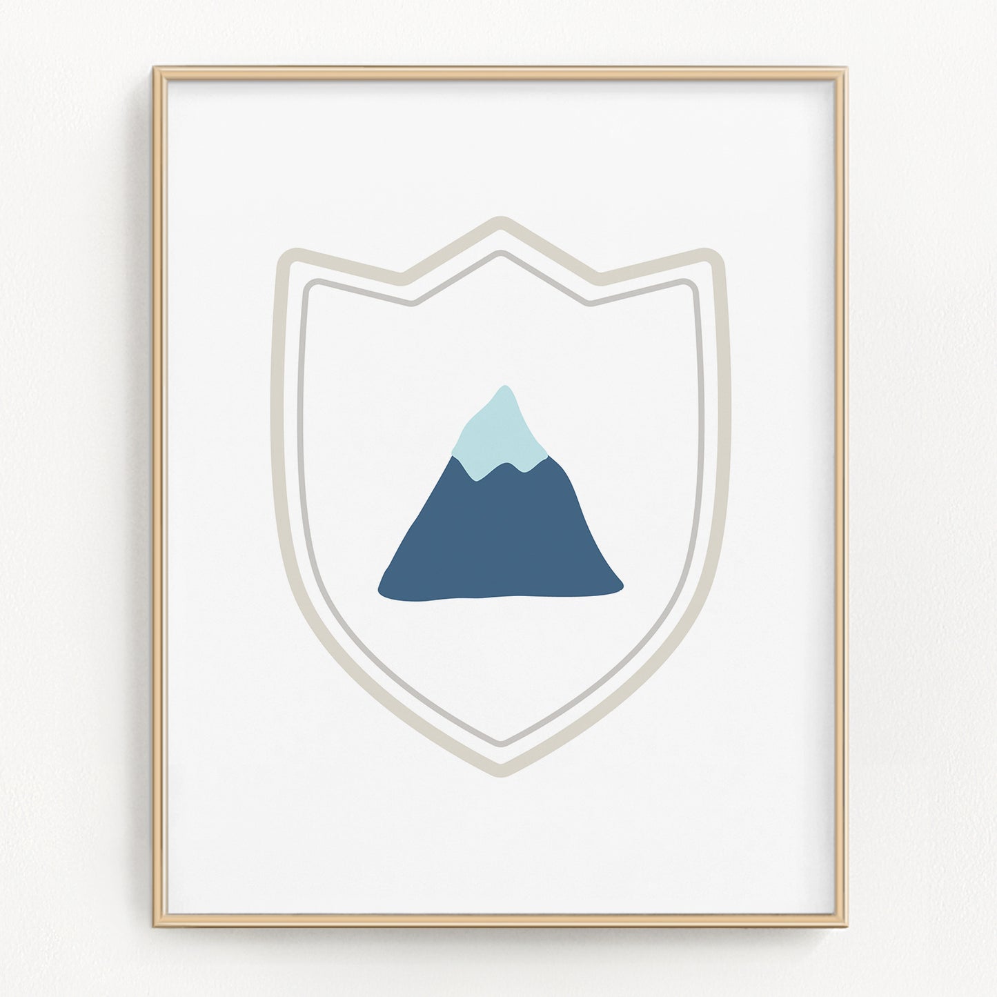 Adventure Badge Art Prints (Set of 4)