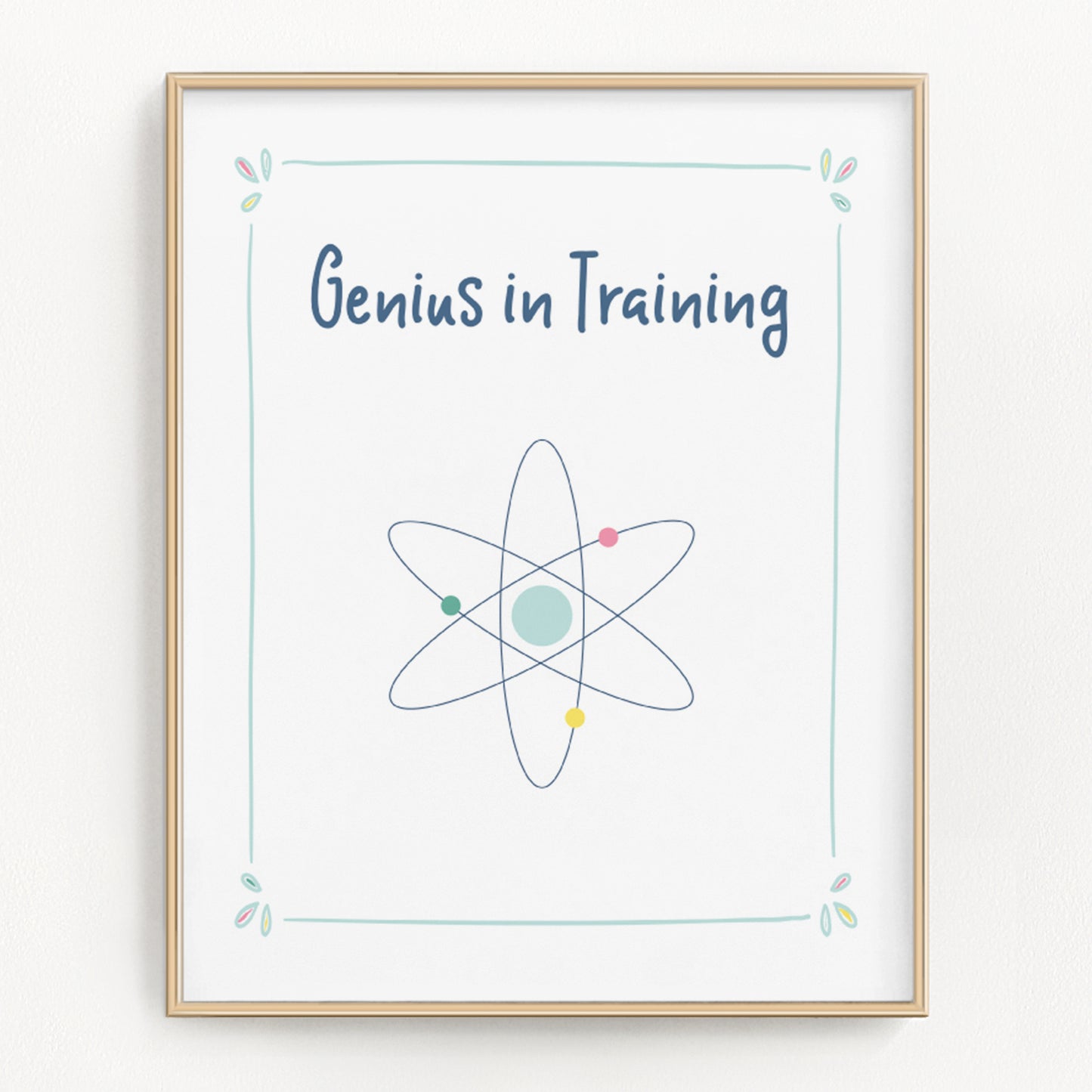 Bright Kids Science Art Prints (Set of 2)