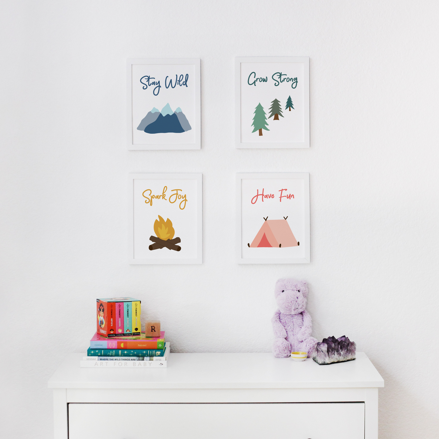 Great Outdoors Art Prints (Set of 4)