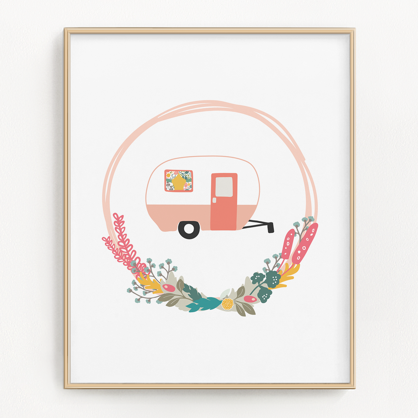 Floral Adventure Art Prints (Set of 6)