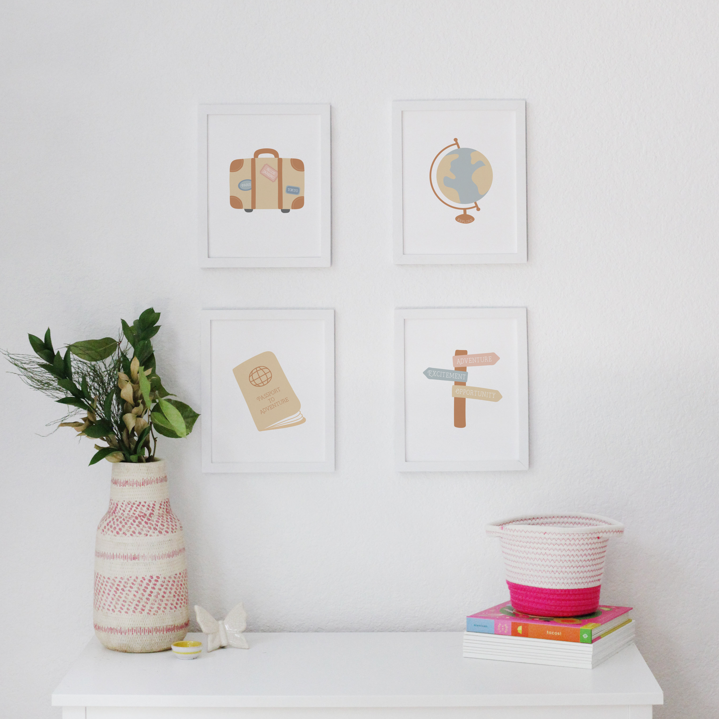 Globetrotter Art Prints (Set of 4)