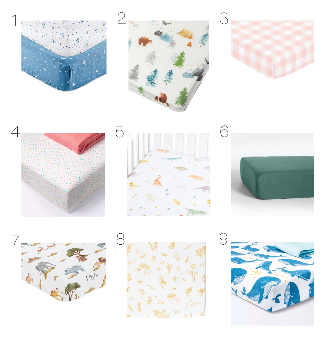 The Best Crib Sheets For Your Nursery Flip The Script Studios
