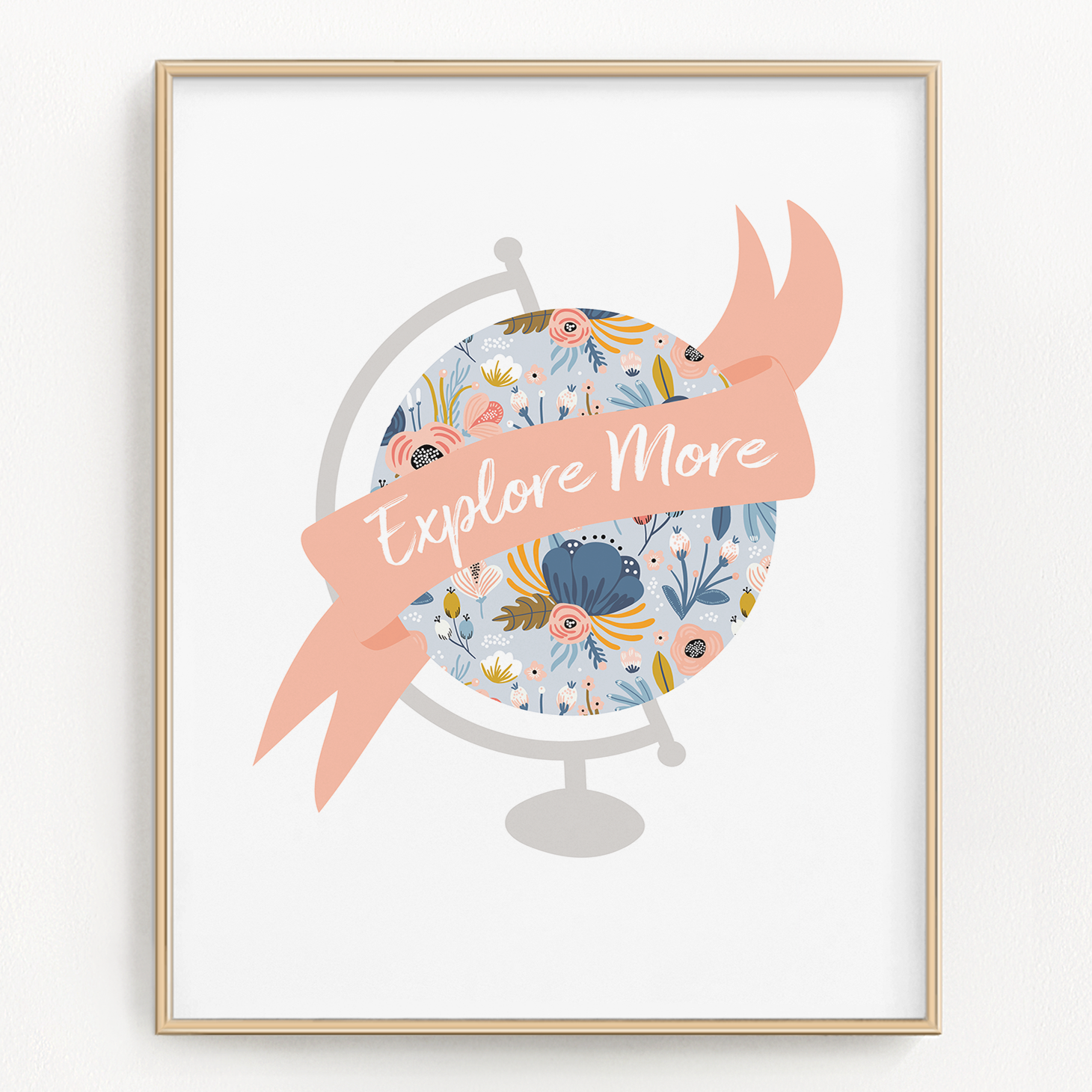 Travel theme nursery decor