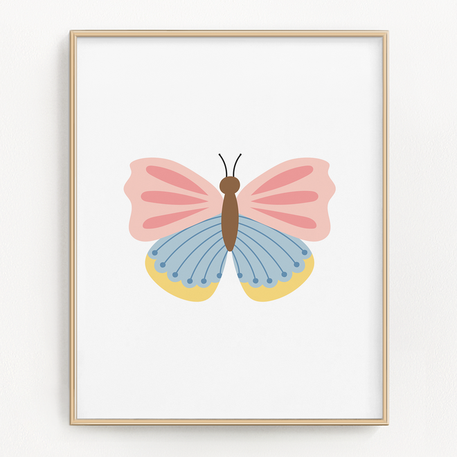 Bug and Butterfly Wall Art