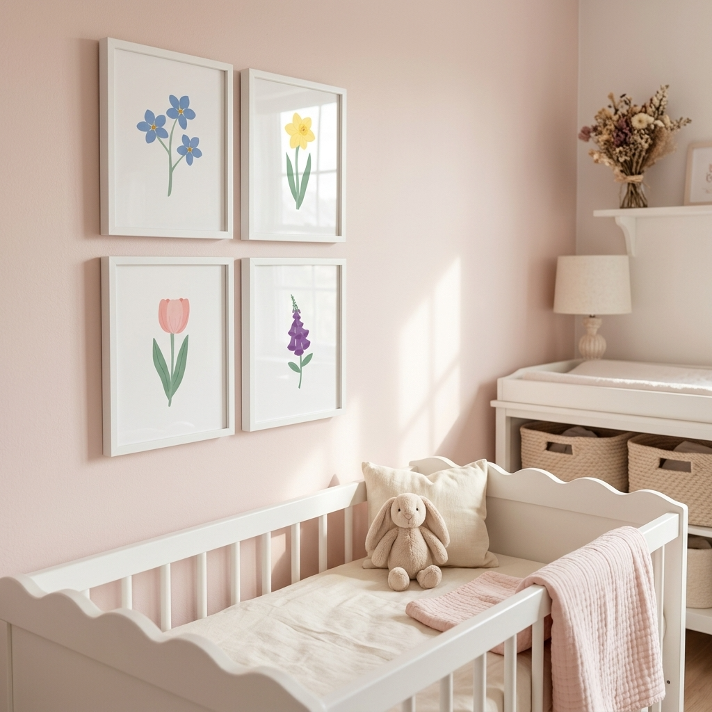Wildflower Art Prints (Set of 4)