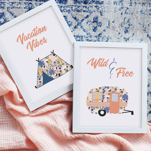 Into The Wild Art Prints (Set of 2)