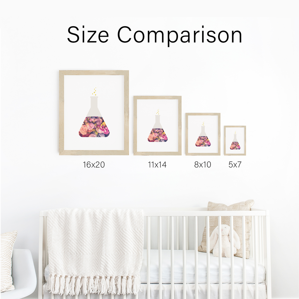 Little Princess Nursery Wall Art - Set Of 4 - Nursery Prints