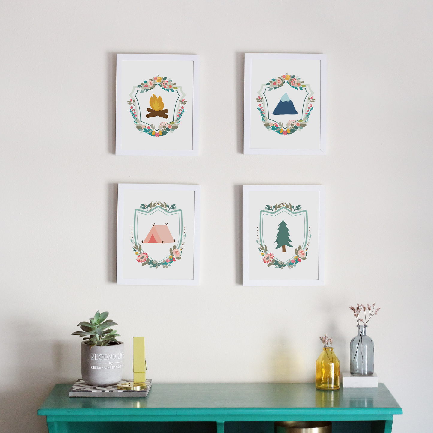 Woodland Adventure Art Prints (Set of 4)