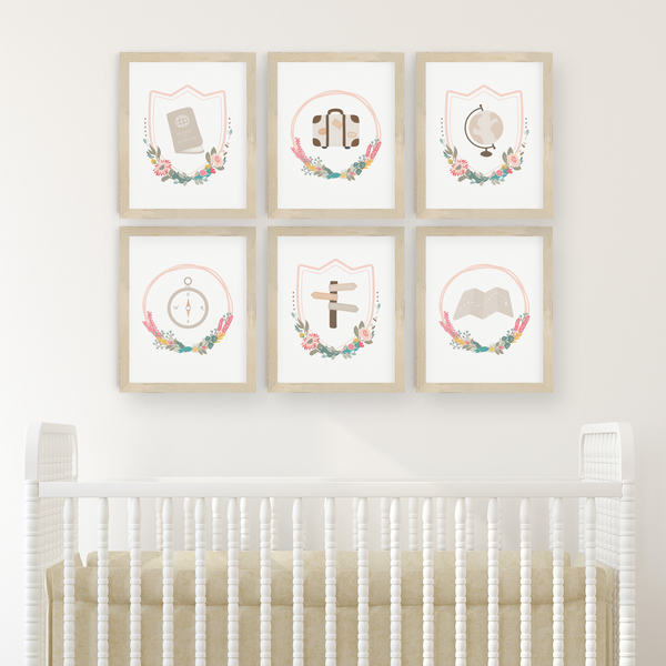 Wanderlust Art Prints (Set of 6)