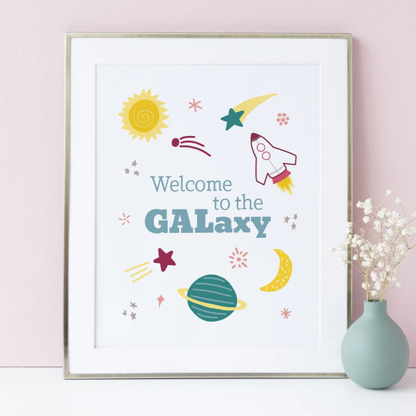 Welcome to the GALaxy Art Print