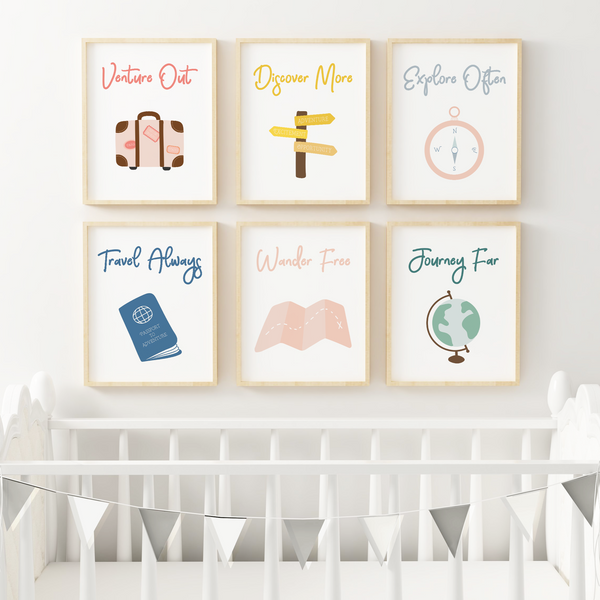World Tour Art Prints (Set of 6)