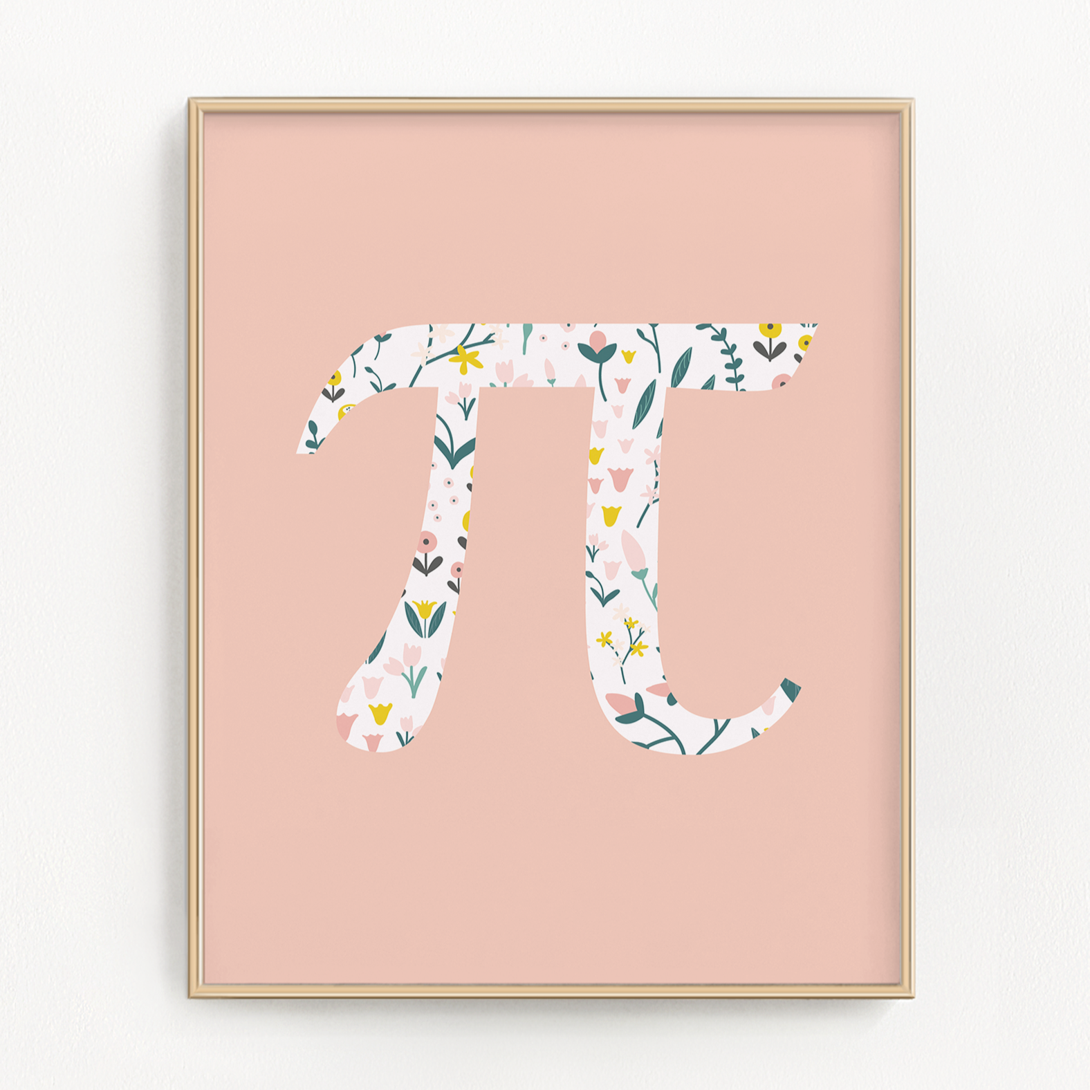Pi Math Art Print