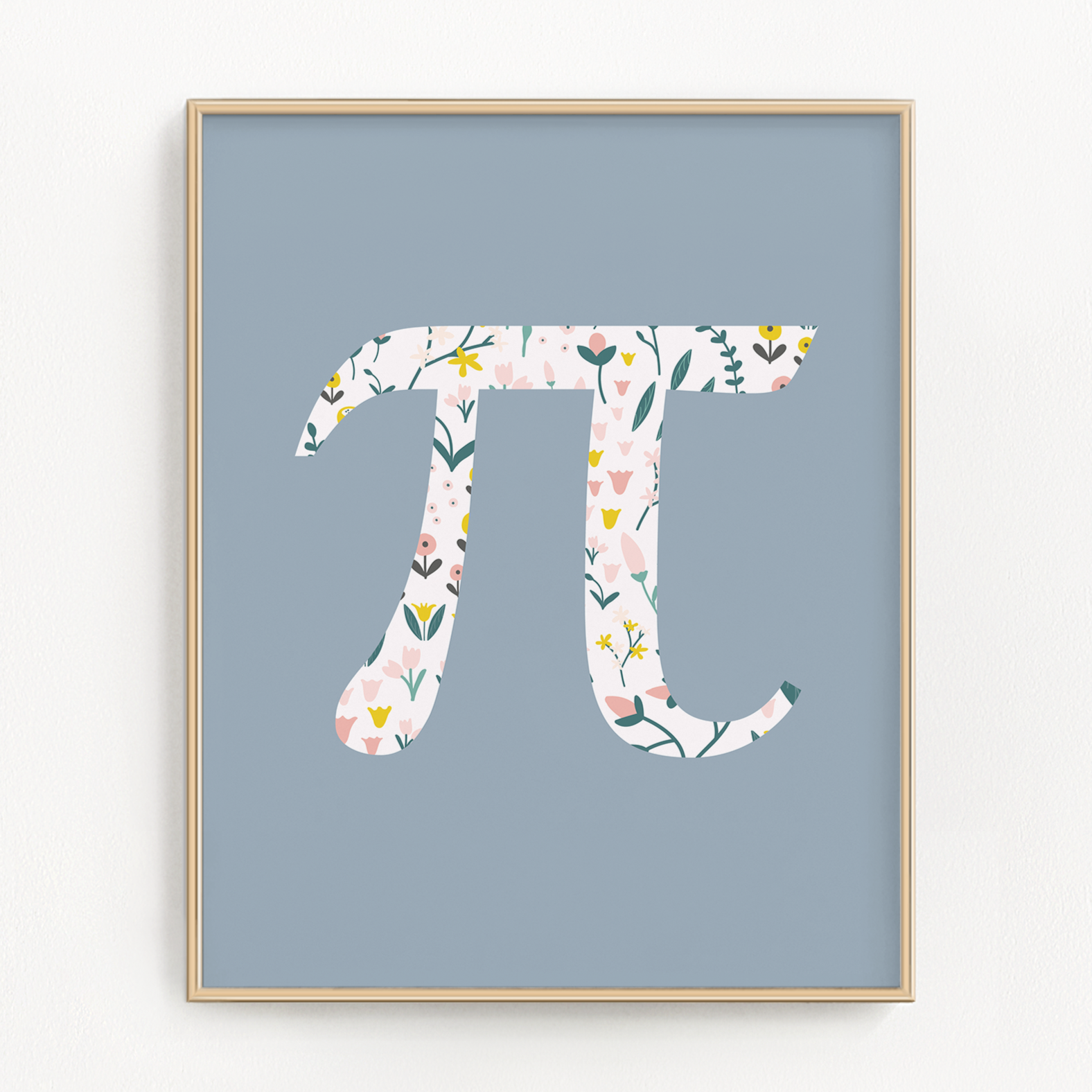 Pi Math Art Print