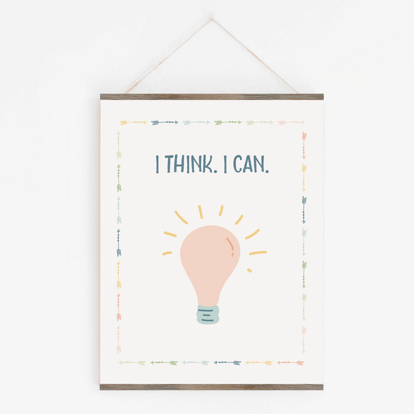 I Think. I Can. Art Print