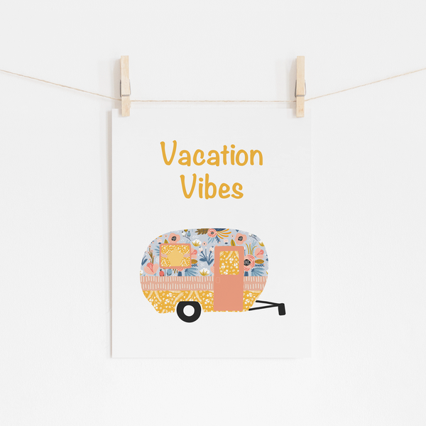 Vacation Vibes Art Print