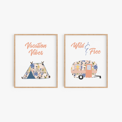Into The Wild Art Prints (Set of 2)