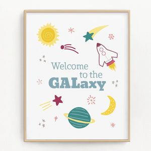 Welcome to the GALaxy Art Print