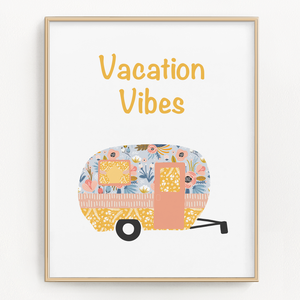 Vacation Vibes Art Print
