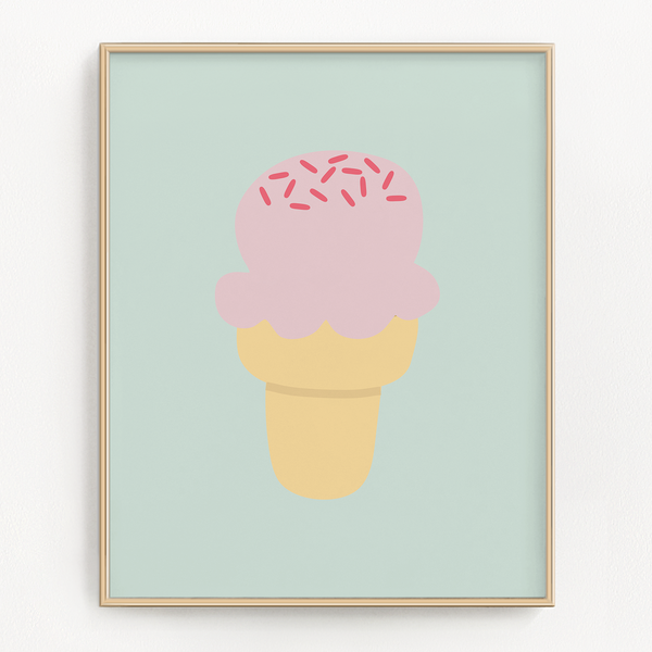 Sweet Summer Art Prints (Set of 4)