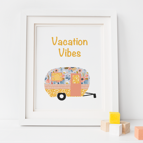 Vacation Vibes Art Print