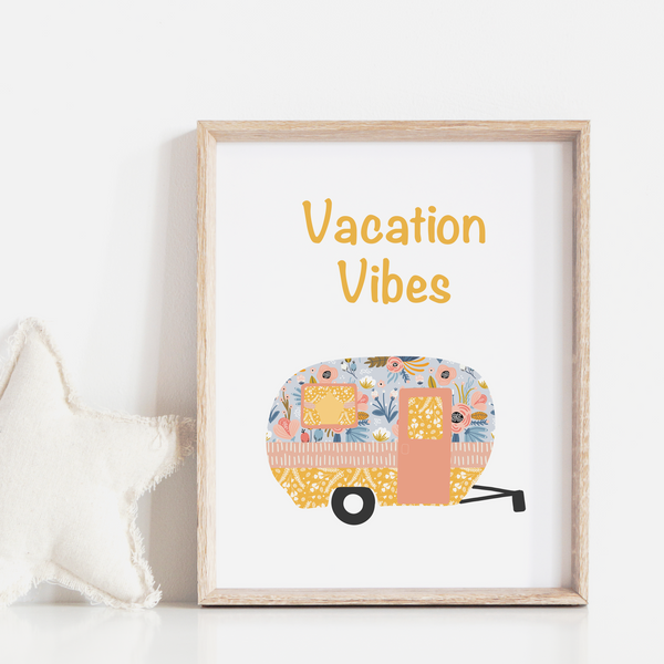 Vacation Vibes Art Print