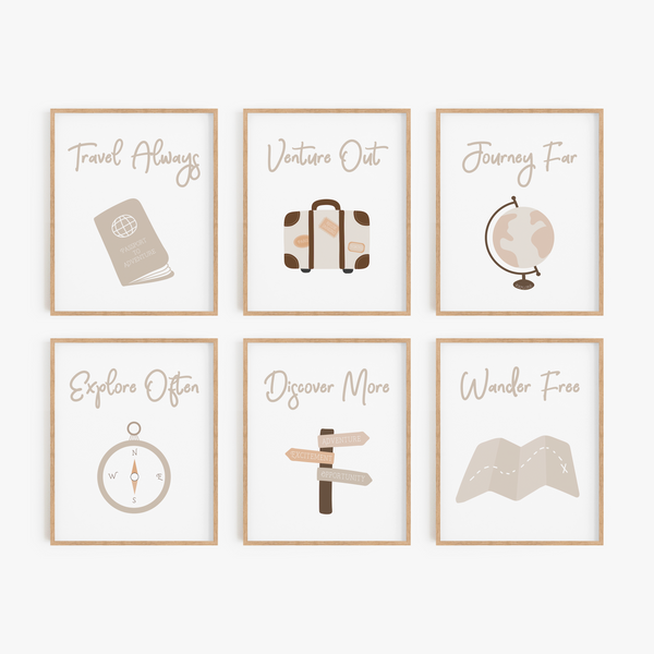 World Tour Art Prints (Set of 6)