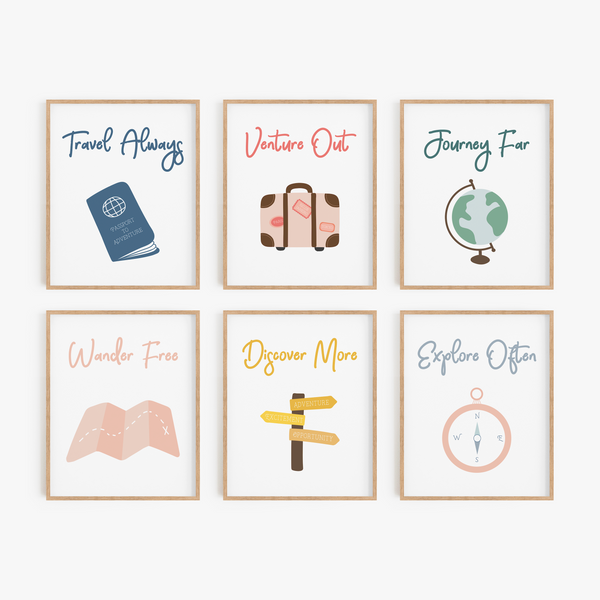 World Tour Art Prints (Set of 6)